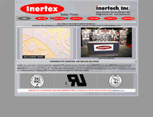 Tablet Screenshot of inertech.com
